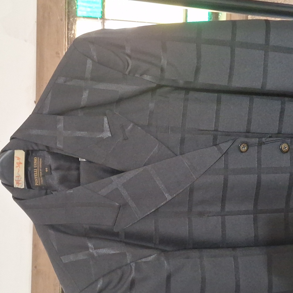Mens New Black Suit
